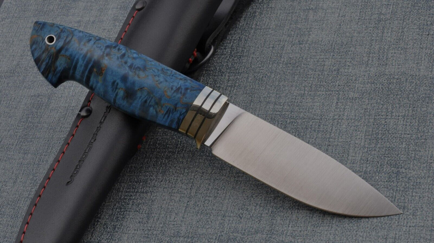 H12MF Stahl Outdoor Jagdmesser Yasniy Sokol Handarbeit