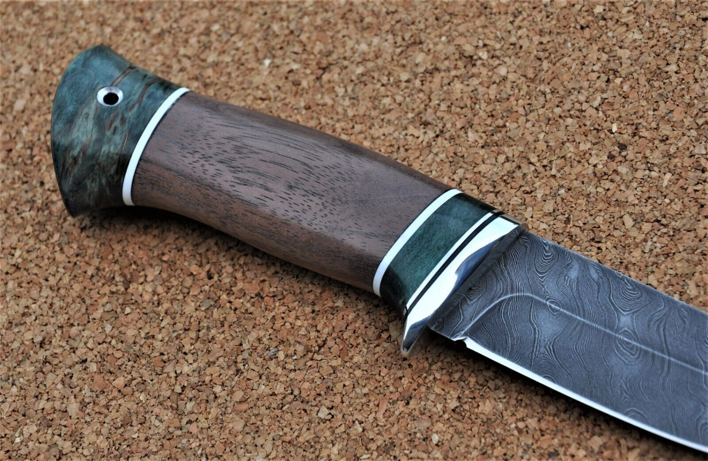 Damaszener Stahl Outdoor Jagd Damast Messer Nazarov Knives Handarbeit HRC62