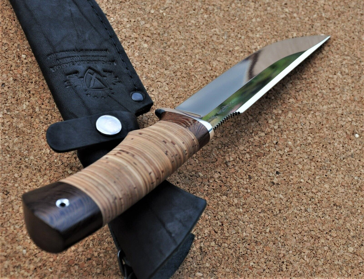 95H18 Stahl Rostfrei Outdoor Jagdmesser Handarbeit Nazarov Knives