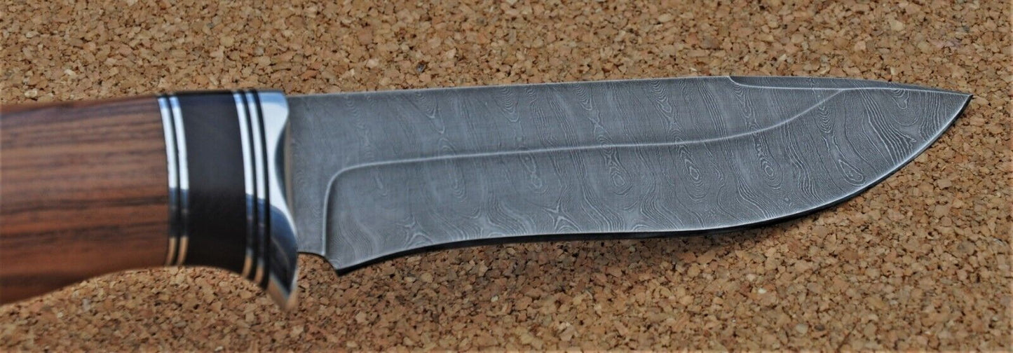 Damaszener Stahl Outdoor Jagdmesser Nazarov Knives Handarbeit