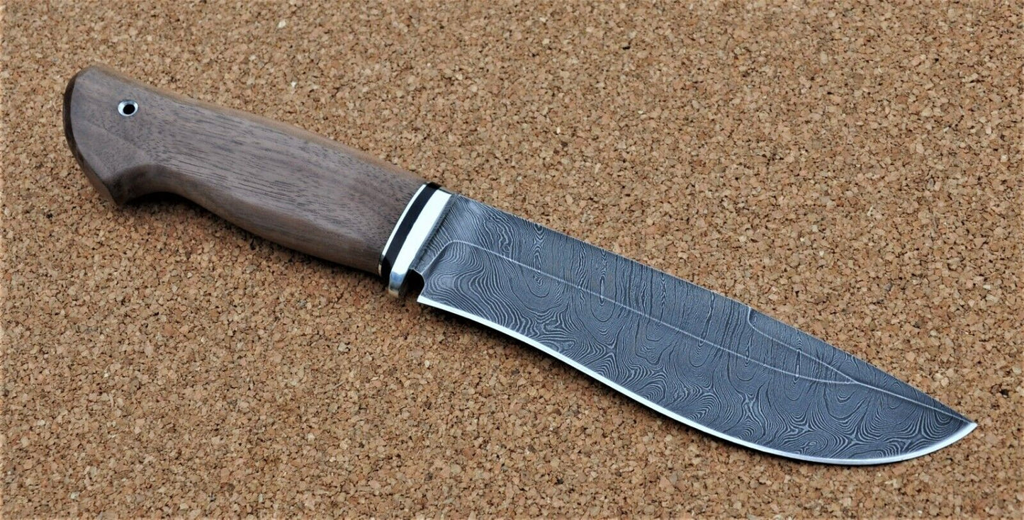 Damaszener Stahl Outdoor Jagd Damast Messer Nazarov Knives Handarbeit HRC62