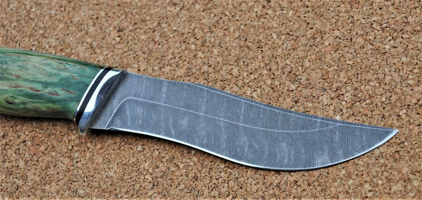 Damaszener Stahl Outdoor Jagd Damast Messer Nazarov Knives Handarbeit HRC62