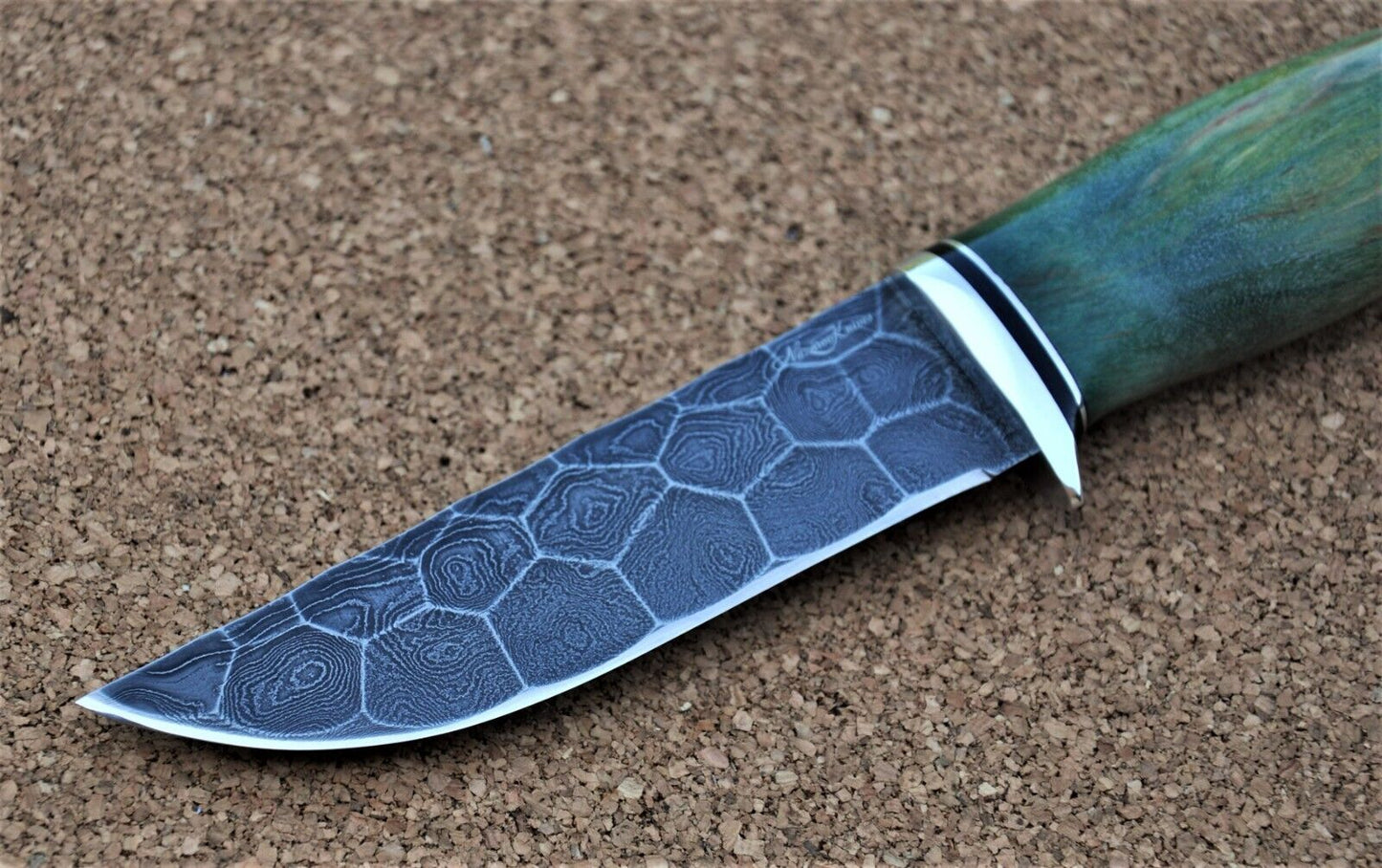 Damaszener Stahl Outdoor Jagd Damast Messer Nazarov Knives Handarbeit HRC62