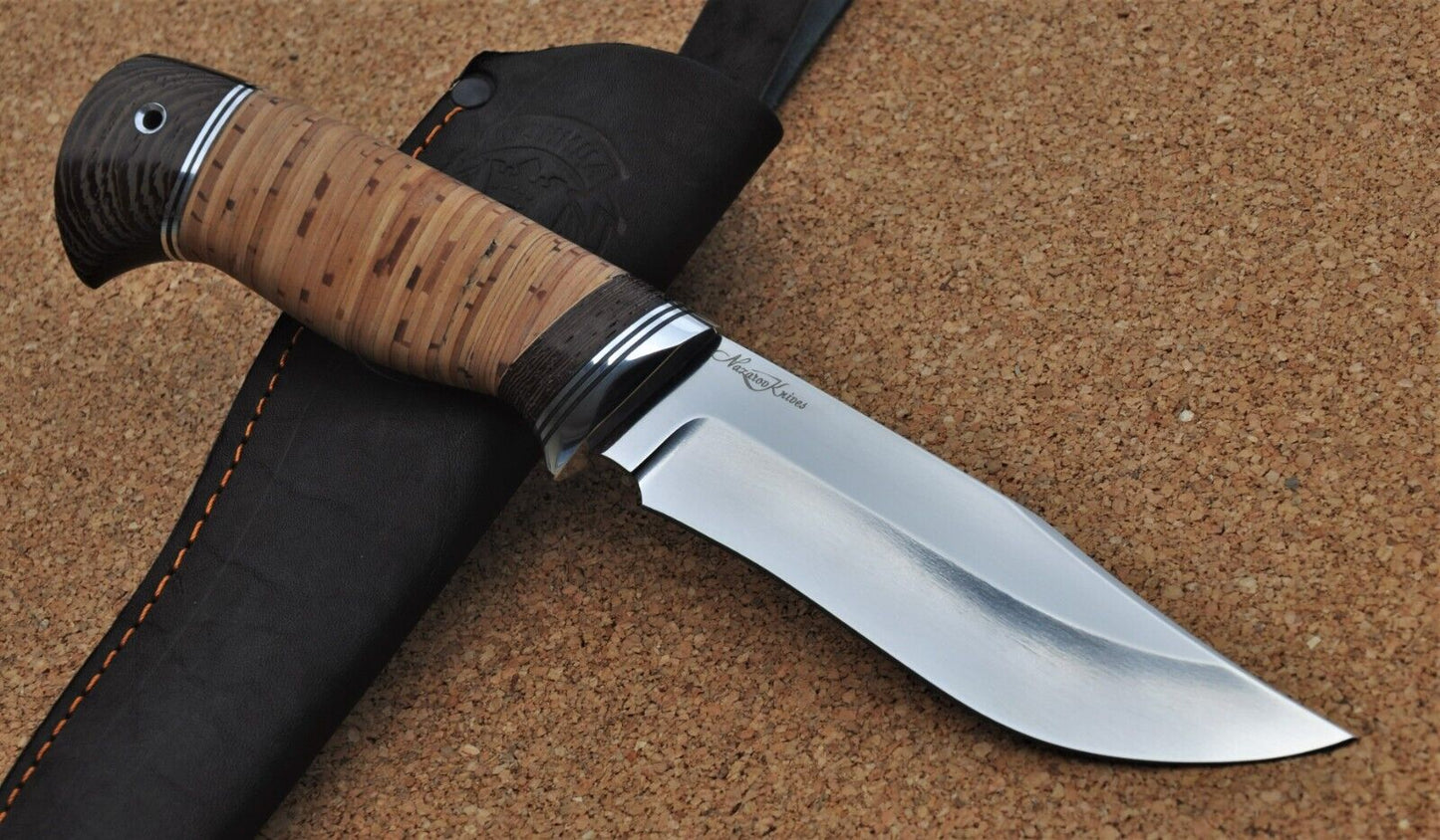 95H18 Stahl Rostfrei Outdoor Jagdmesser Handarbeit Nazarov Knives