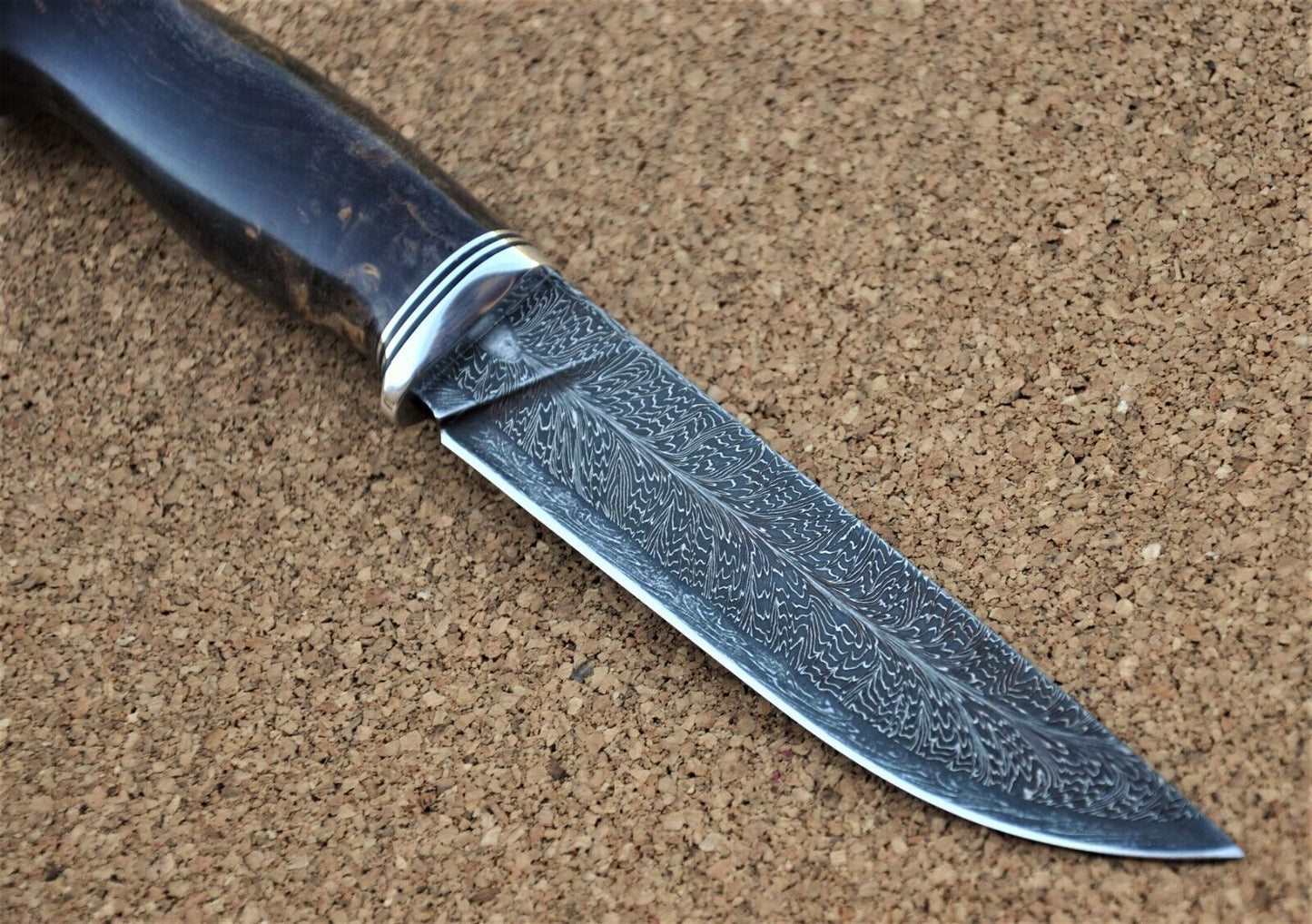 Nazarov Knives Russland Mosaik Damast Stahl Outdoor JagdMesser Handarbeit HRC62