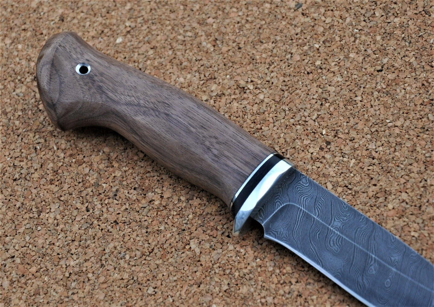 Damaszener Stahl Outdoor Jagd Damast Messer Nazarov Knives Handarbeit HRC62
