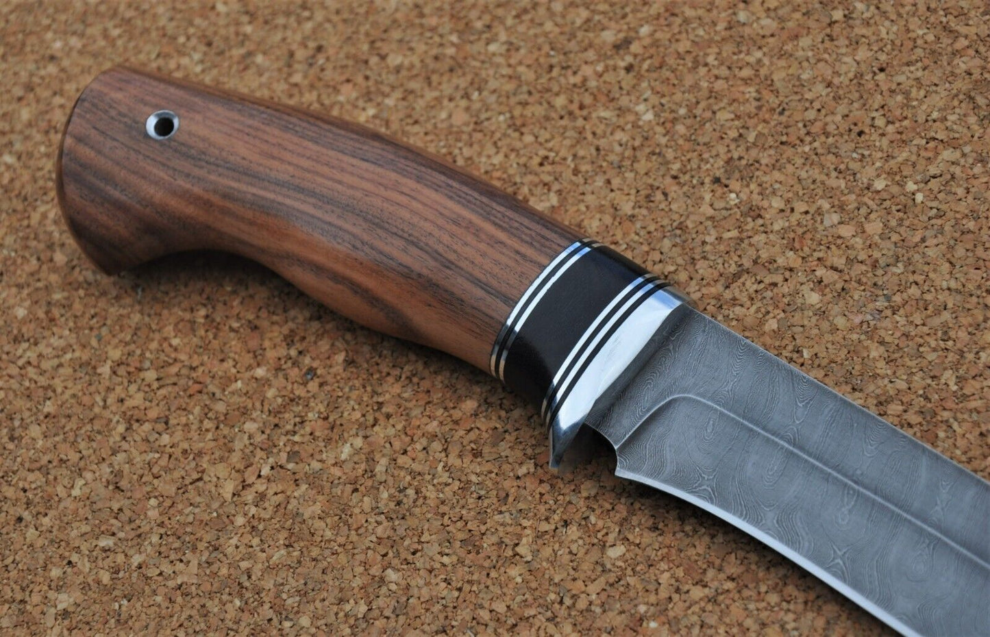 Damaszener Stahl Outdoor Jagdmesser Nazarov Knives Handarbeit