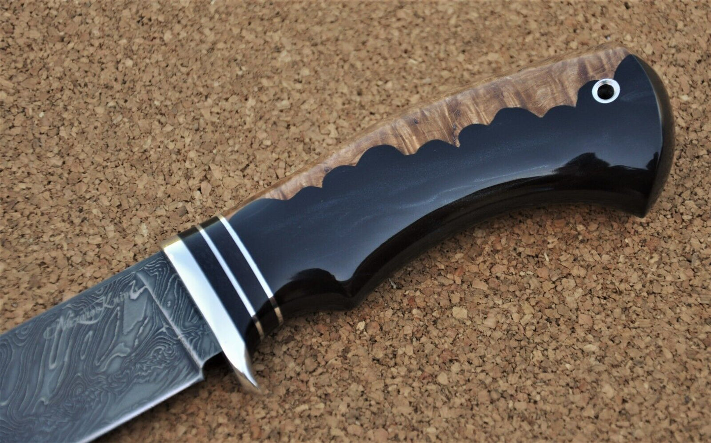 Mosaik Damast Stahl Outdoor Jagd Messer Nazarov Knives Handarbeit HRC62 Нептун