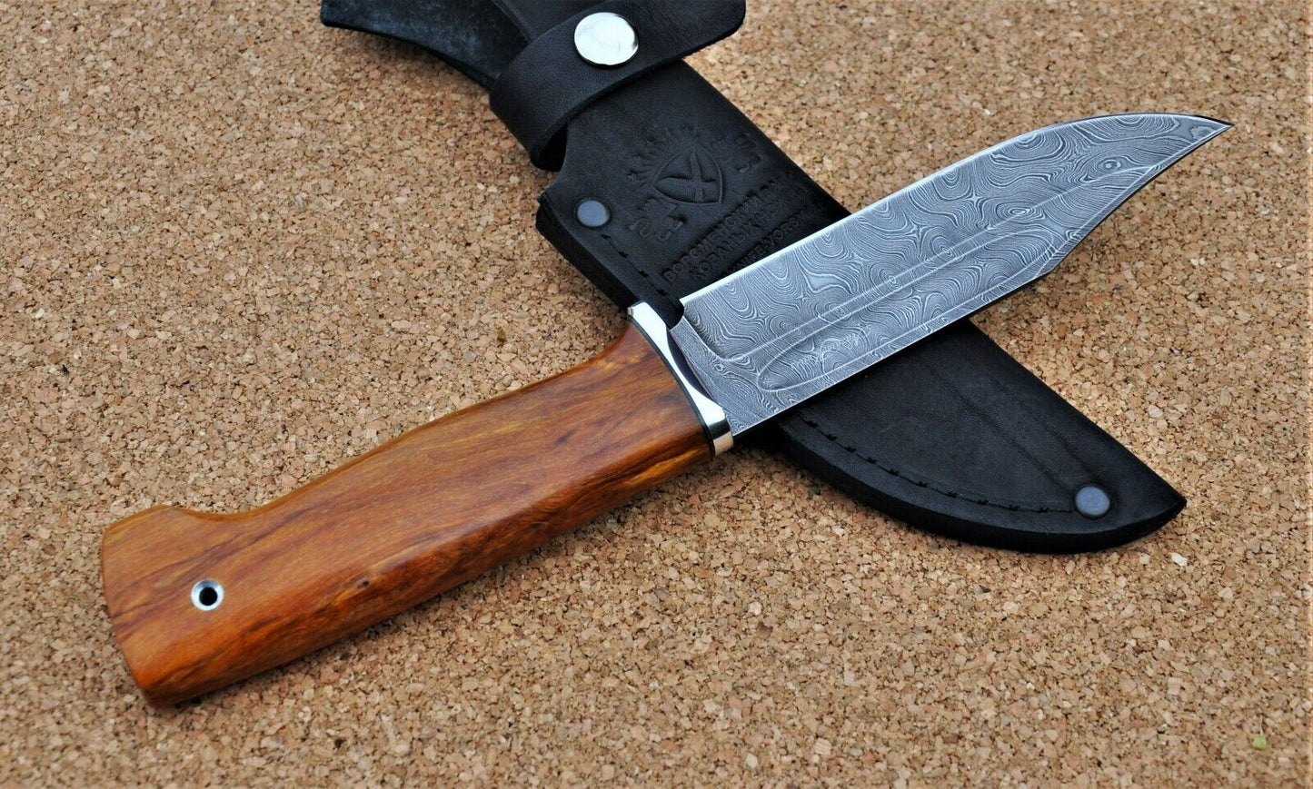 Damaszener Stahl Outdoor Damast Messer Nazarov Knives Handarbeit HRC62 Дельфин