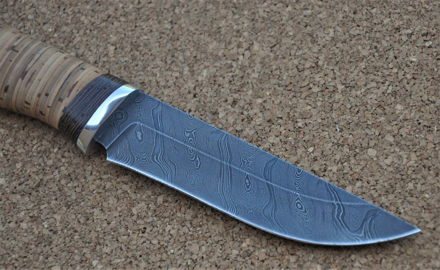 Damaszener Stahl Outdoor Jagdmesser Nazarov Knives Handarbeit