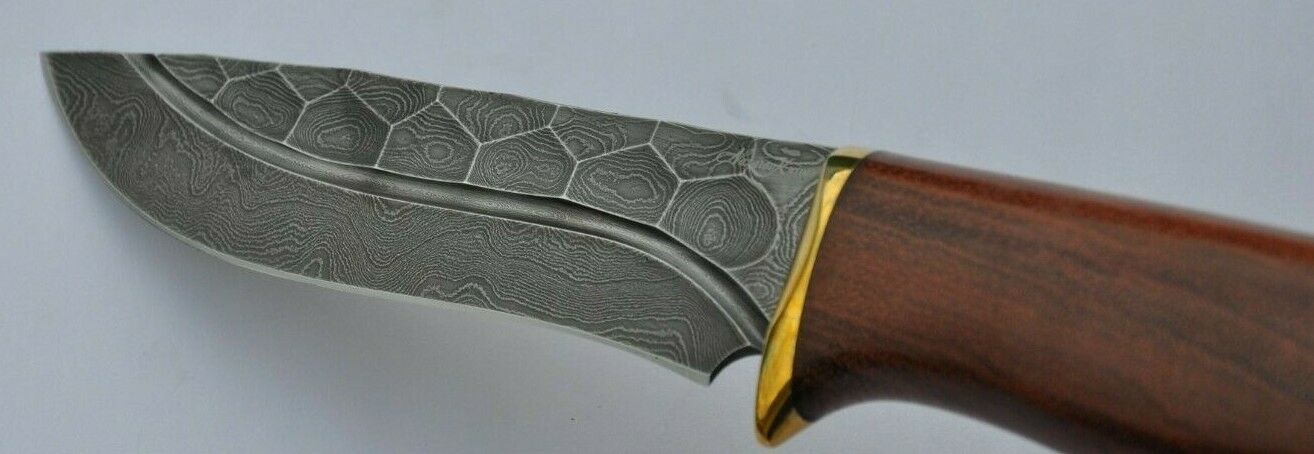 Nazarov Knives Damaszener Stahl Outdoor Jagdmesser