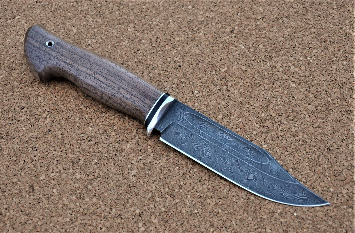 Damaszener Stahl Outdoor Jagd Damast Messer Nazarov Knives Handarbeit HRC62