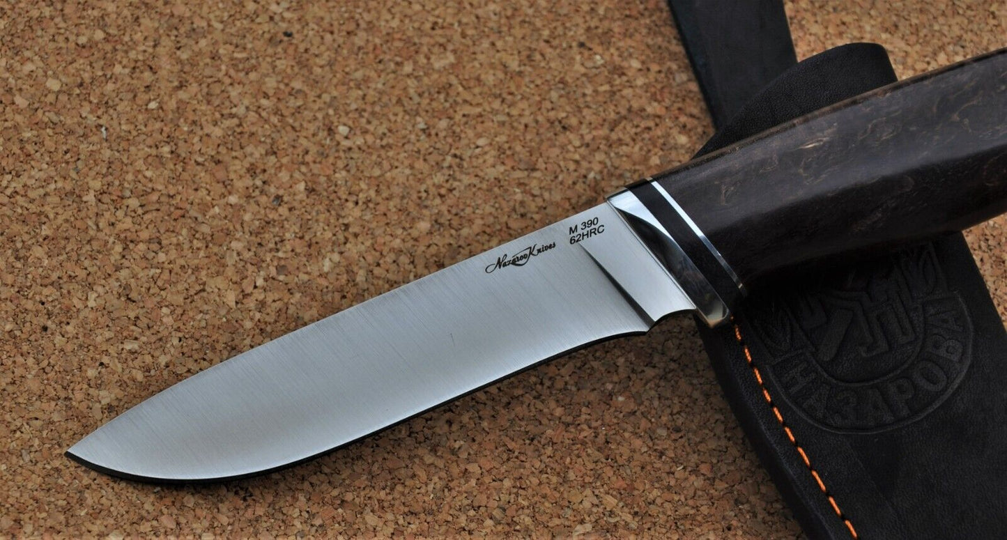 M390 Stahl ROSTFREI Outdoor JagdMesser Nazarov Knives Handarbeit HRC62 Сокол-2