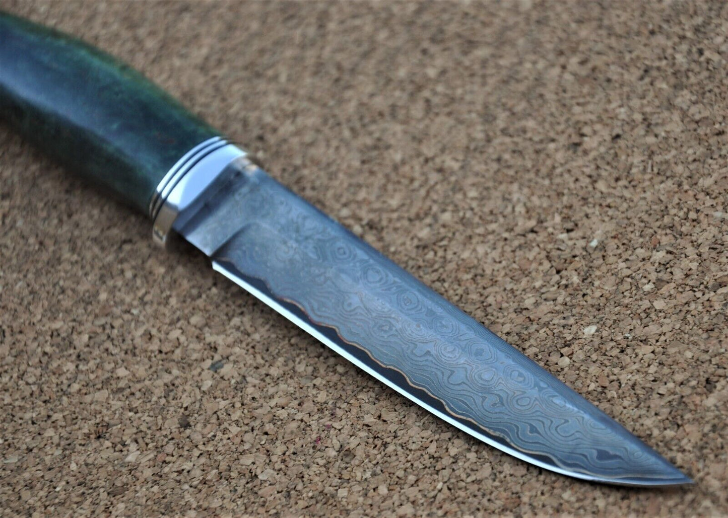 Nazarov Knives Russland Mosaik Damast Stahl Outdoor JagdMesser Handarbeit HRC62