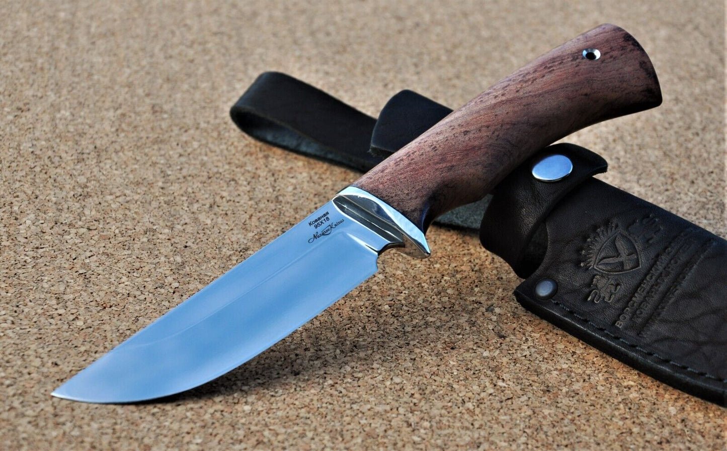 95H18 Stahl Rostfrei Outdoor Jagdmesser Handarbeit Nazarov Knives