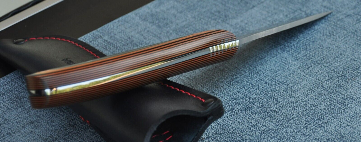 H12MF FullTang Outdoor Jagdmesser Yasniy Sokol Handarbeit