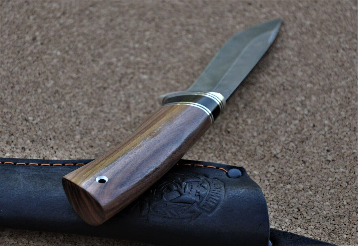 Damaszener Stahl Outdoor Jagd Messer Nazarov Knives Handarbeit HRC62 Кречет