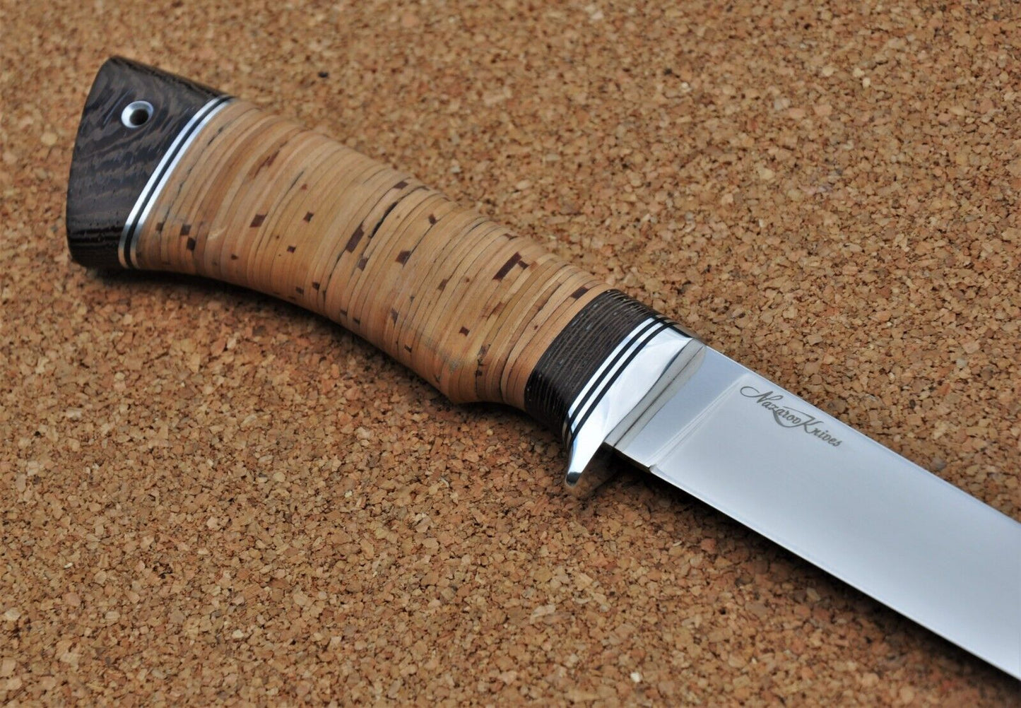 95H18 Stahl Rostfrei Outdoor Jagdmesser Handarbeit Nazarov Knives