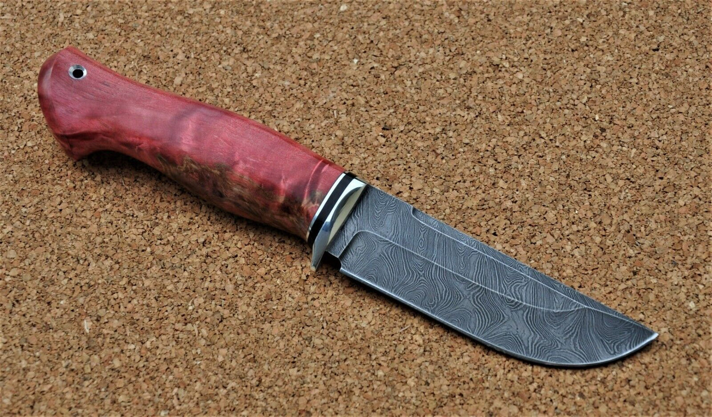 Damaszener Stahl Outdoor Jagd Damast Messer Nazarov Knives Handarbeit HRC62