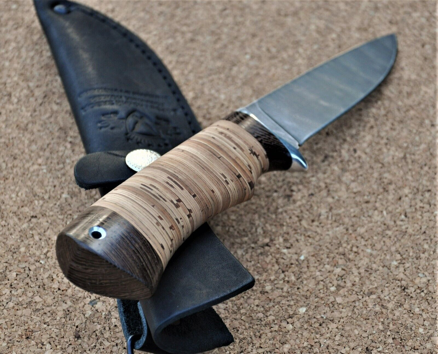 Damaszener Stahl Outdoor Jagd Messer Nazarov Knives Handarbeit HRC62 Жерех