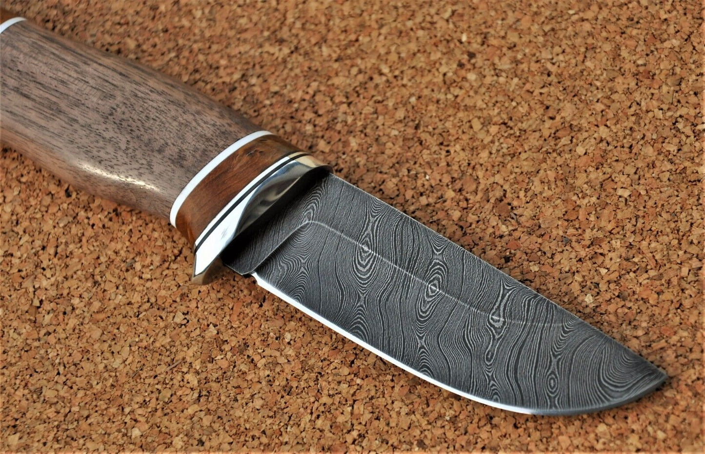 Damaszener Stahl Outdoor Jagd Damast Messer Nazarov Knives Handarbeit HRC62