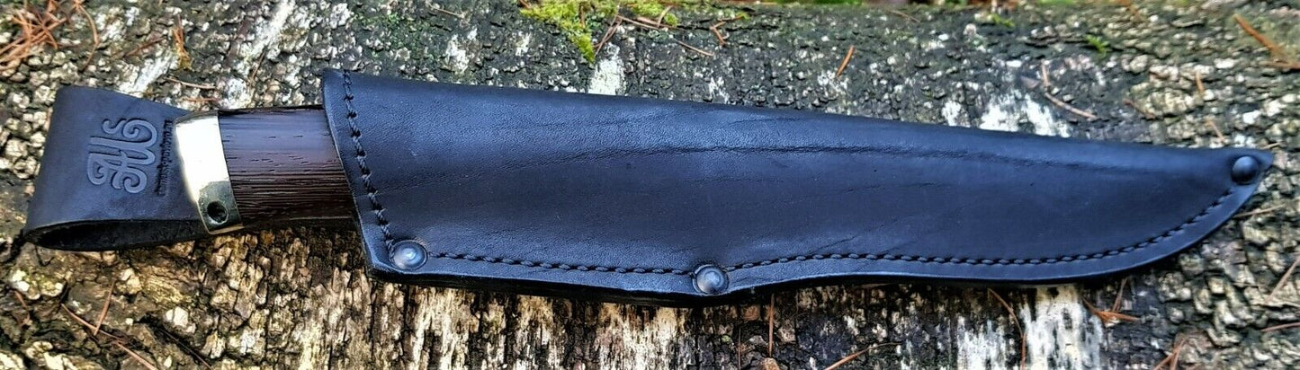 A.Marushin Outdoor Jagdmesser Damaszener Stahl Handarbeit