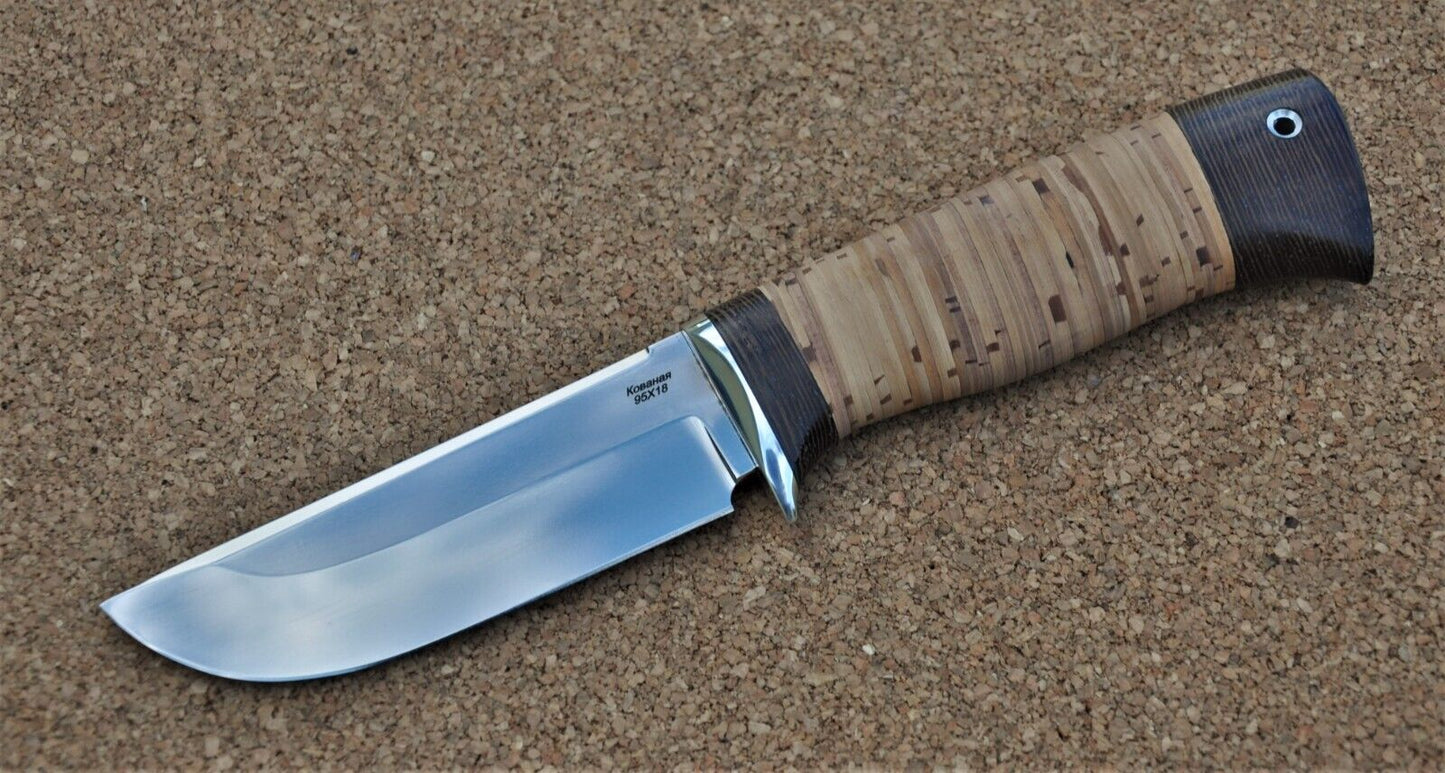 95H18 Stahl Rostfrei Outdoor Jagdmesser Handarbeit Nazarov Knives