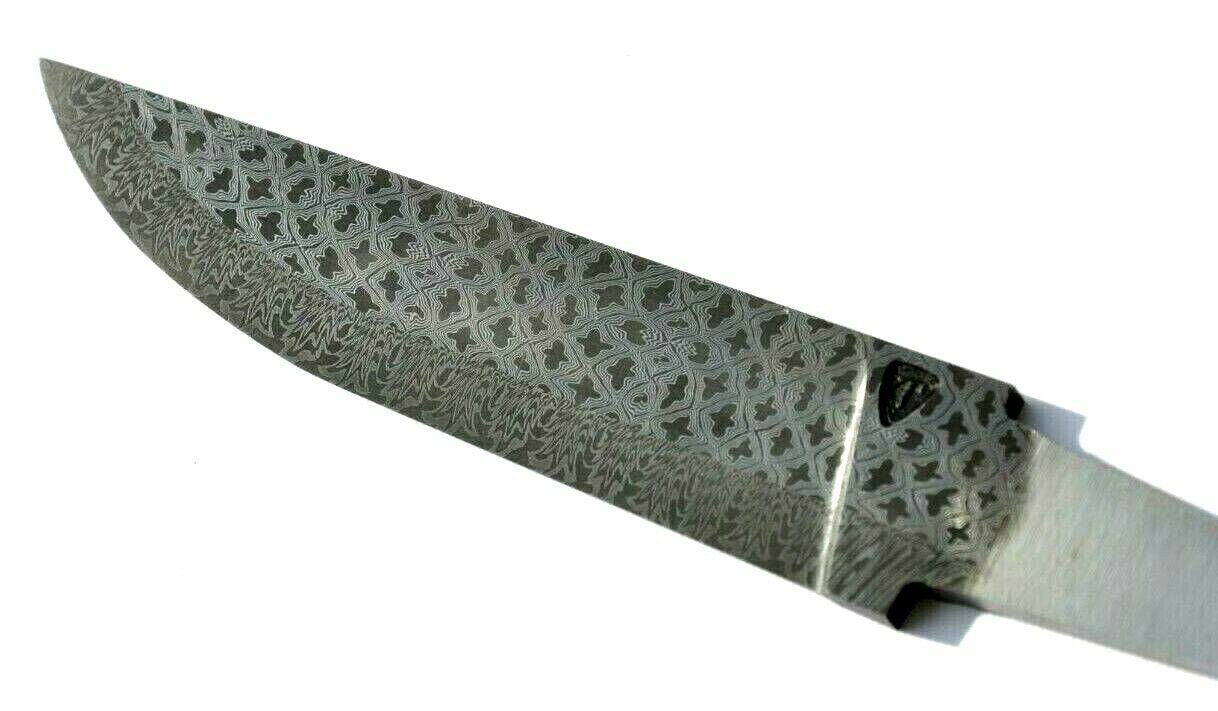 Exklusive Mosaikdamast Klinge Steel Messer Handarbeit