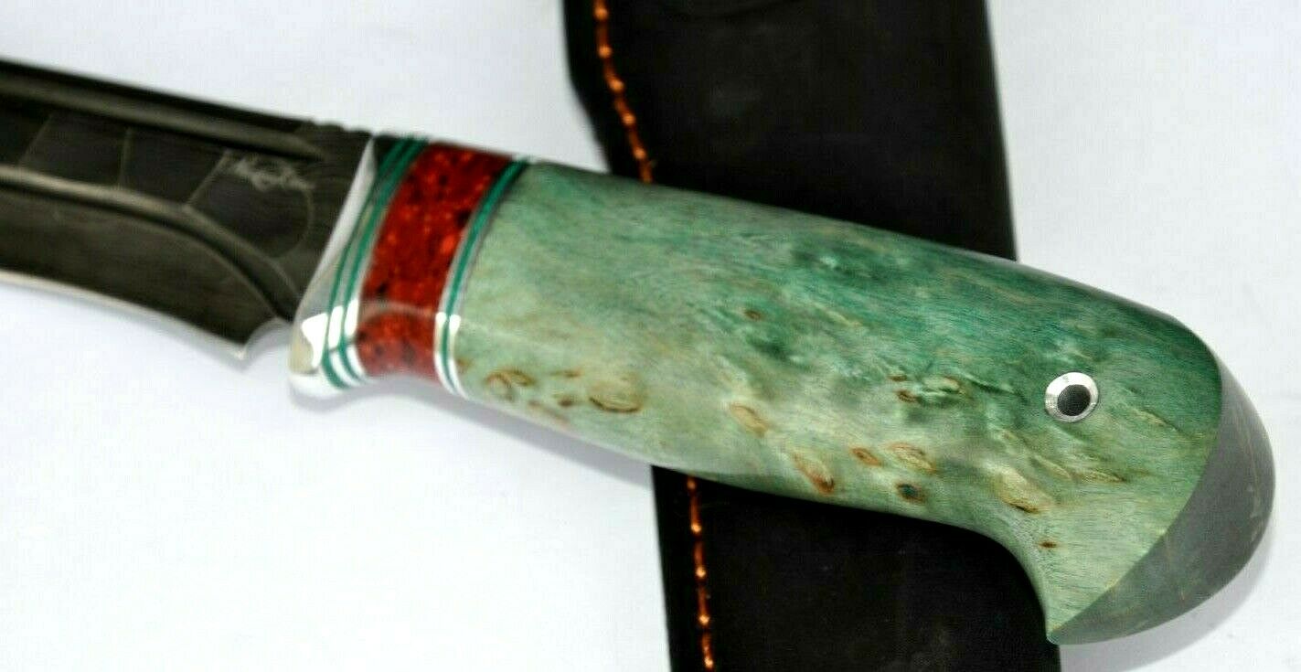Nazarov Knives Damaszener Stahl Outdoor Jagdmesser