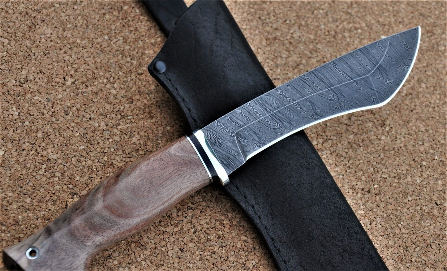 Damaszener Stahl Outdoor Jagd Damast Messer Nazarov Knives Handarbeit HRC62