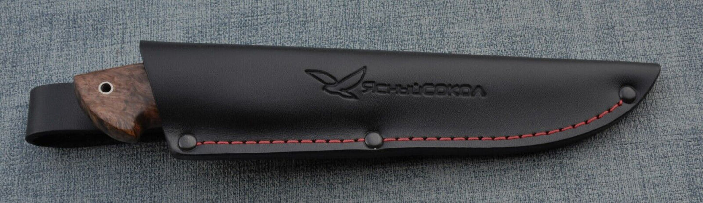 H12MF Stahl Outdoor Jagdmesser Yasniy Sokol Handarbeit