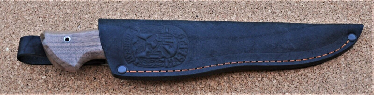 Damaszener Stahl Outdoor Jagd Damast Messer Nazarov Knives Handarbeit HRC62