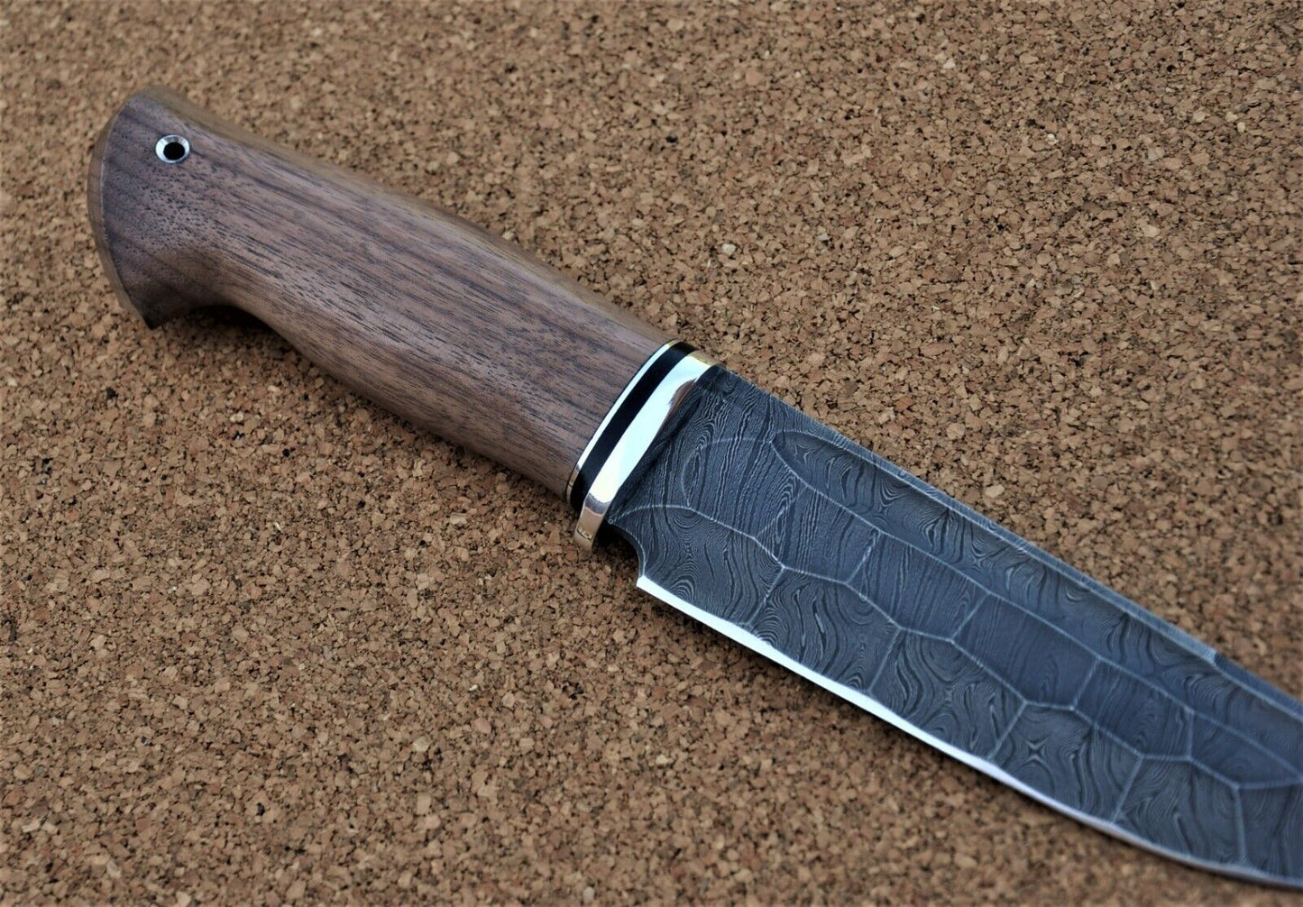Damaszener Stahl Outdoor Jagd Damast Messer Nazarov Knives Handarbeit HRC62