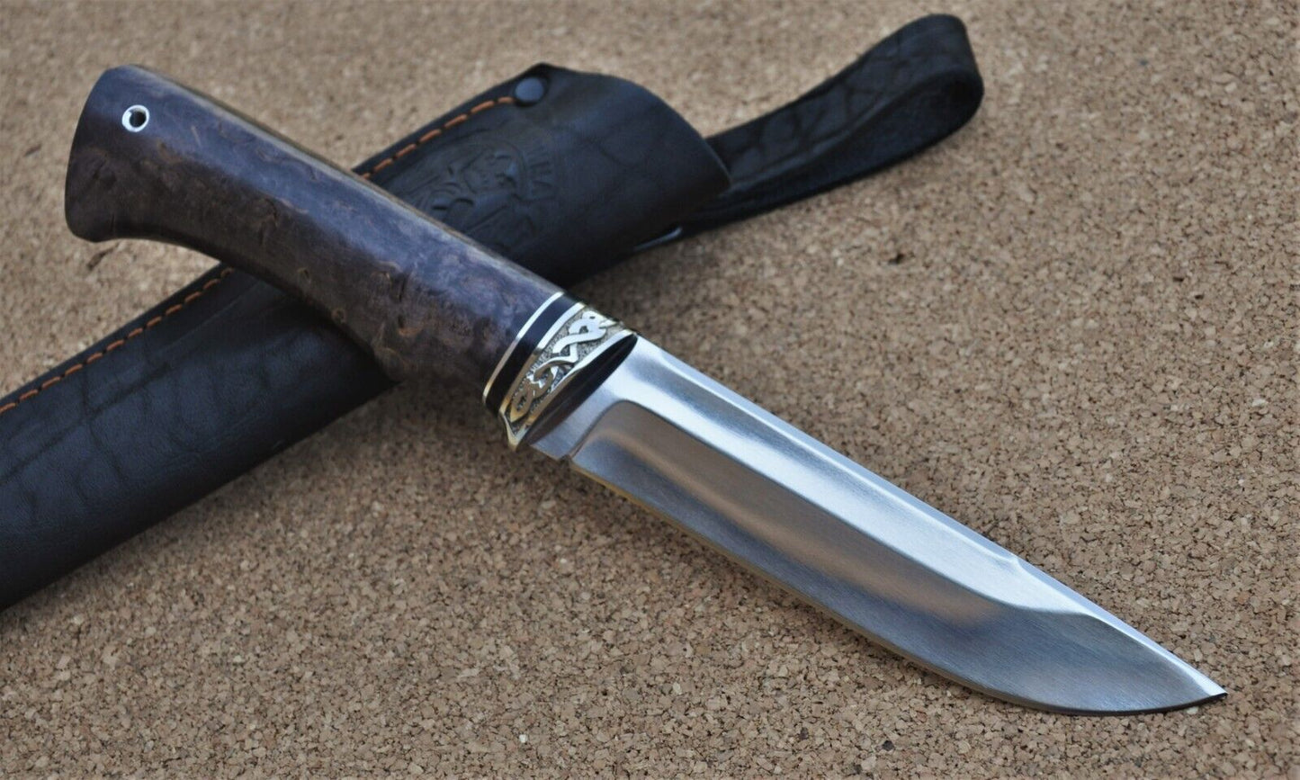 M390 Stahl ROSTFREI Outdoor Messer Nazarov Knives Handarbeit HRC62 Вепрь