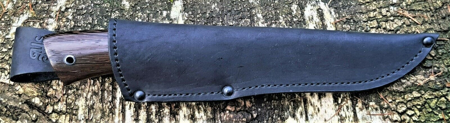 A.Marushin Outdoor Jagdmesser Damaszener Stahl Handarbeit