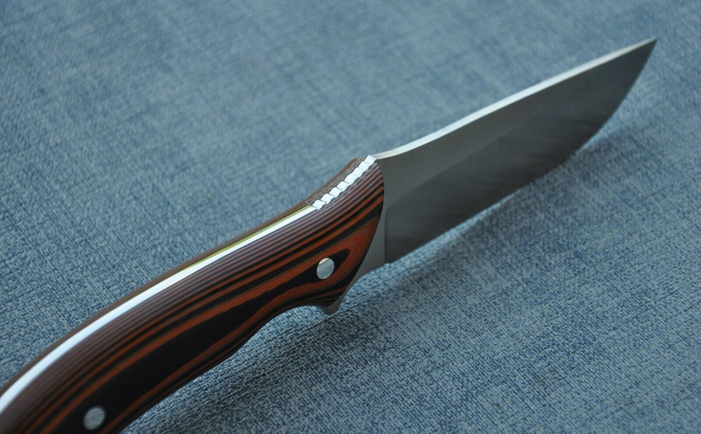 H12MF FullTang Outdoor Jagdmesser Yasniy Sokol Handarbeit