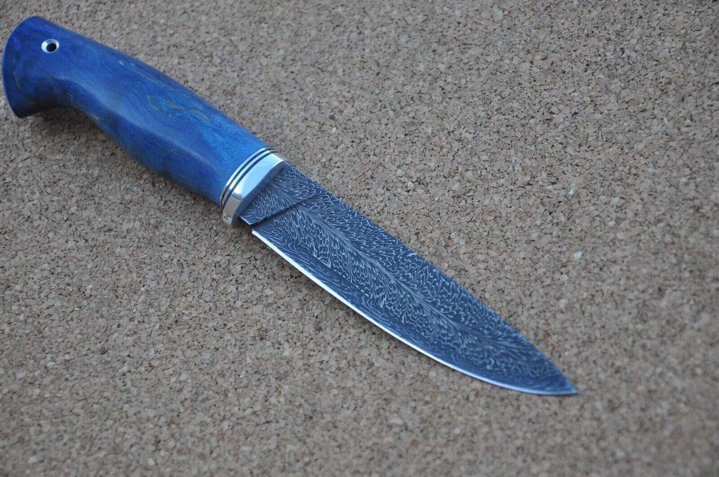 Nazarov Knives Russland Mosaik Damast Stahl Outdoor JagdMesser Handarbeit HRC62