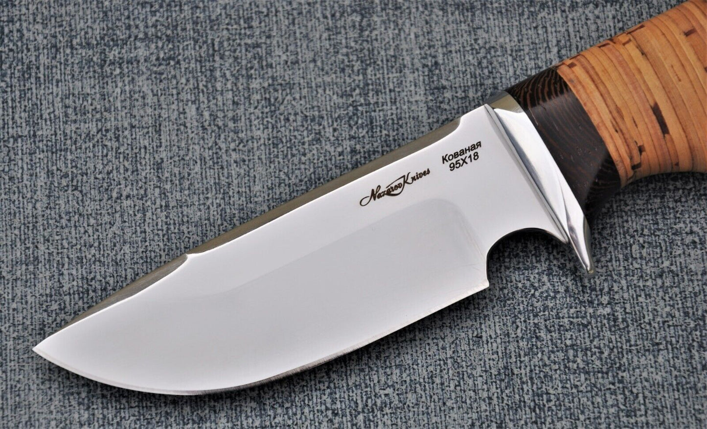 95H18 Stahl Rostfrei Outdoor Jagdmesser Handarbeit Nazarov Knives