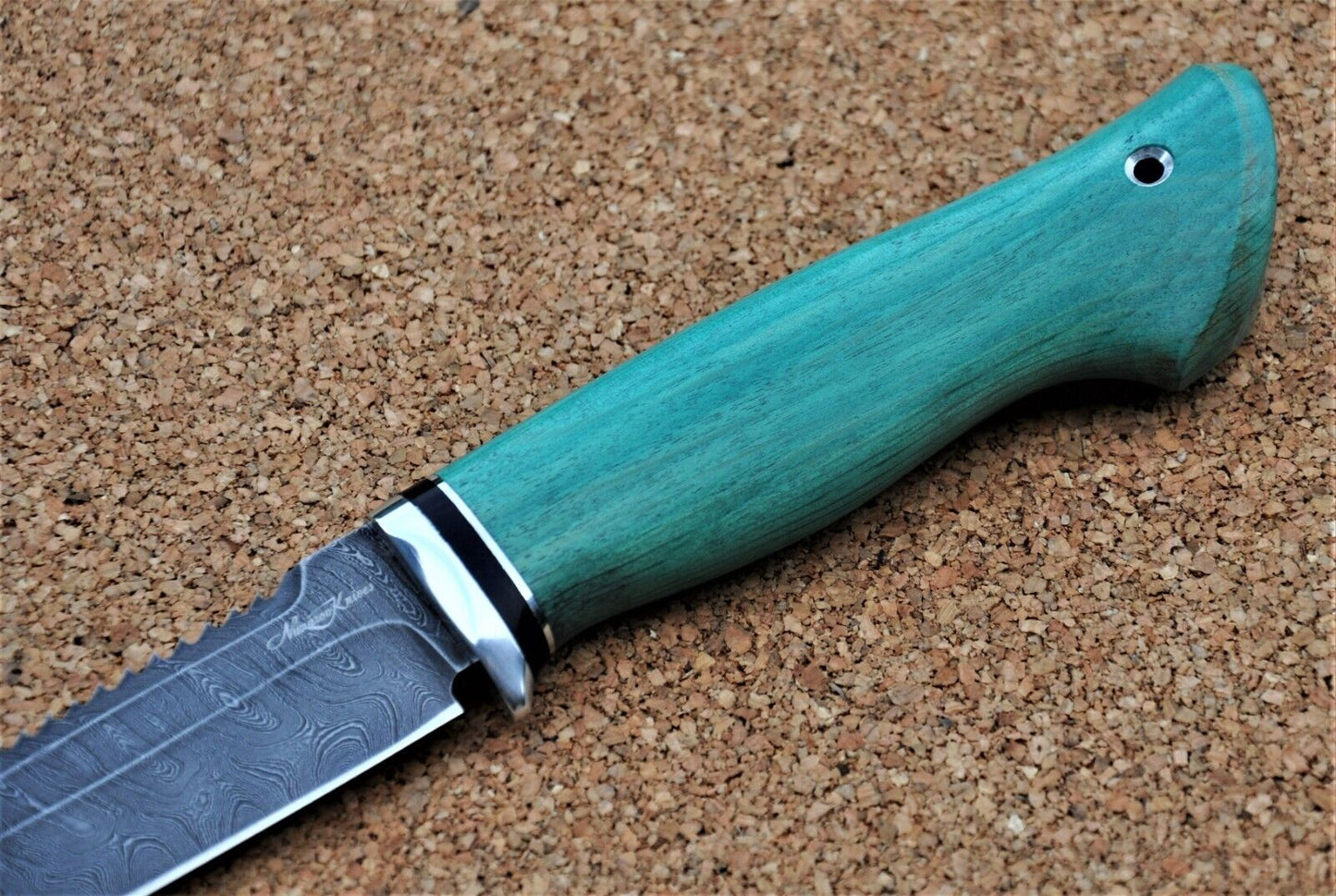 Damaszener Stahl Outdoor Jagd Damast Messer Nazarov Knives Handarbeit HRC62