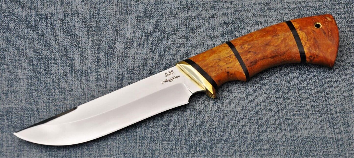 M390 Stahl ROSTFREI Outdoor JagdMesser Nazarov Knives Handarbeit HRC62 Русак
