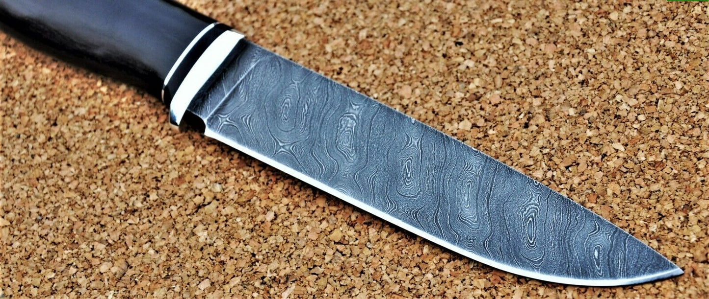 Damaszener Stahl Outdoor Damast Messer Nazarov Knives Handarbeit HRC62 Ягуар