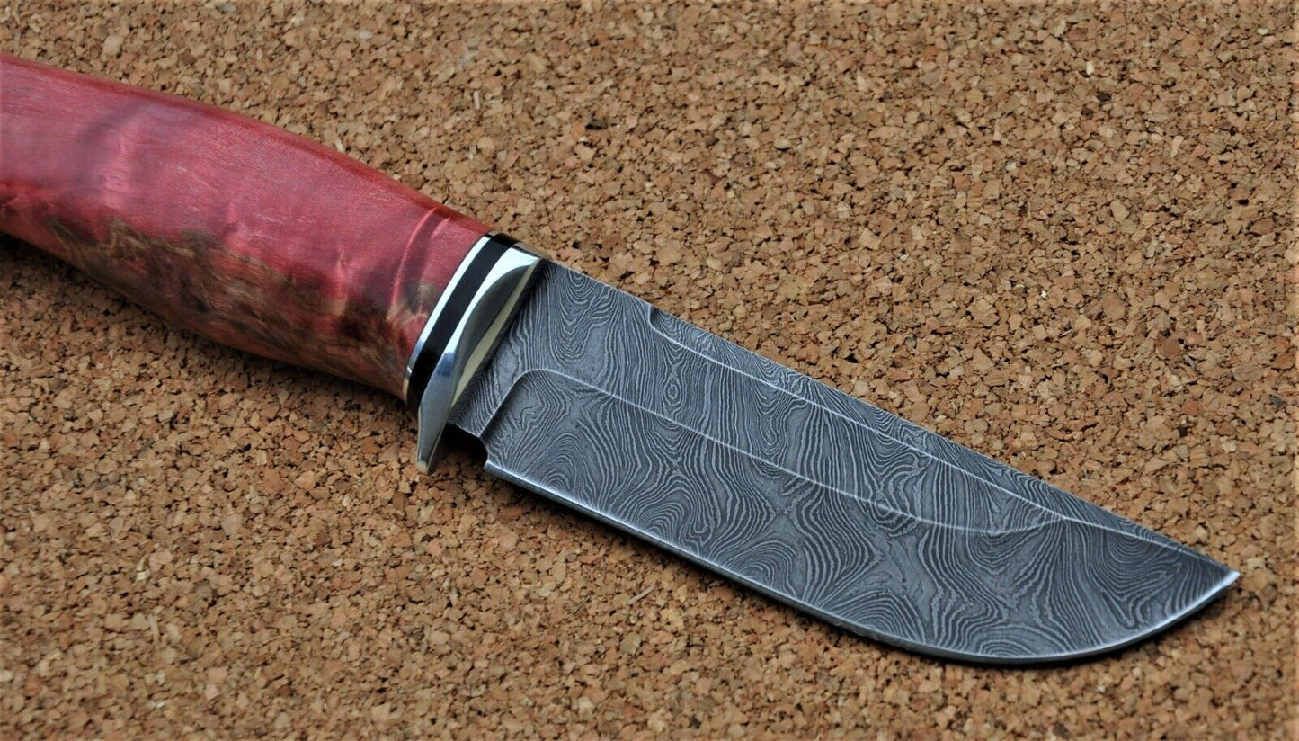 Damaszener Stahl Outdoor Jagd Damast Messer Nazarov Knives Handarbeit HRC62