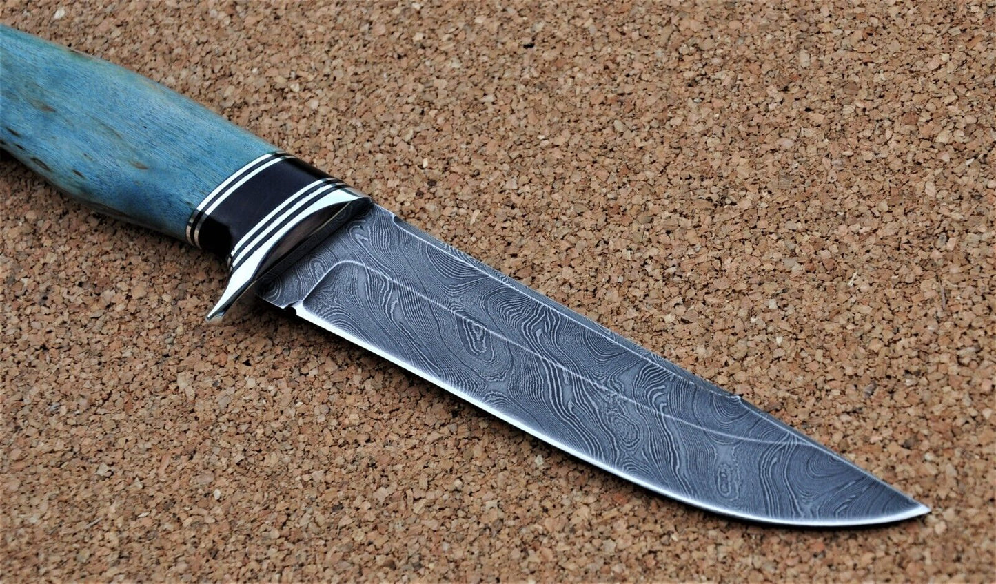 Damaszener Stahl Outdoor Jagd Damast Messer Nazarov Knives Handarbeit HRC62