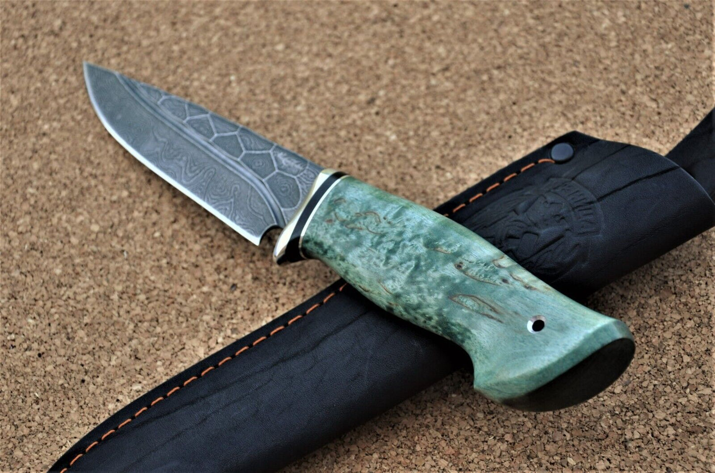 Damaszener Stahl Outdoor Jagd Damast Messer Nazarov Knives Handarbeit HRC62