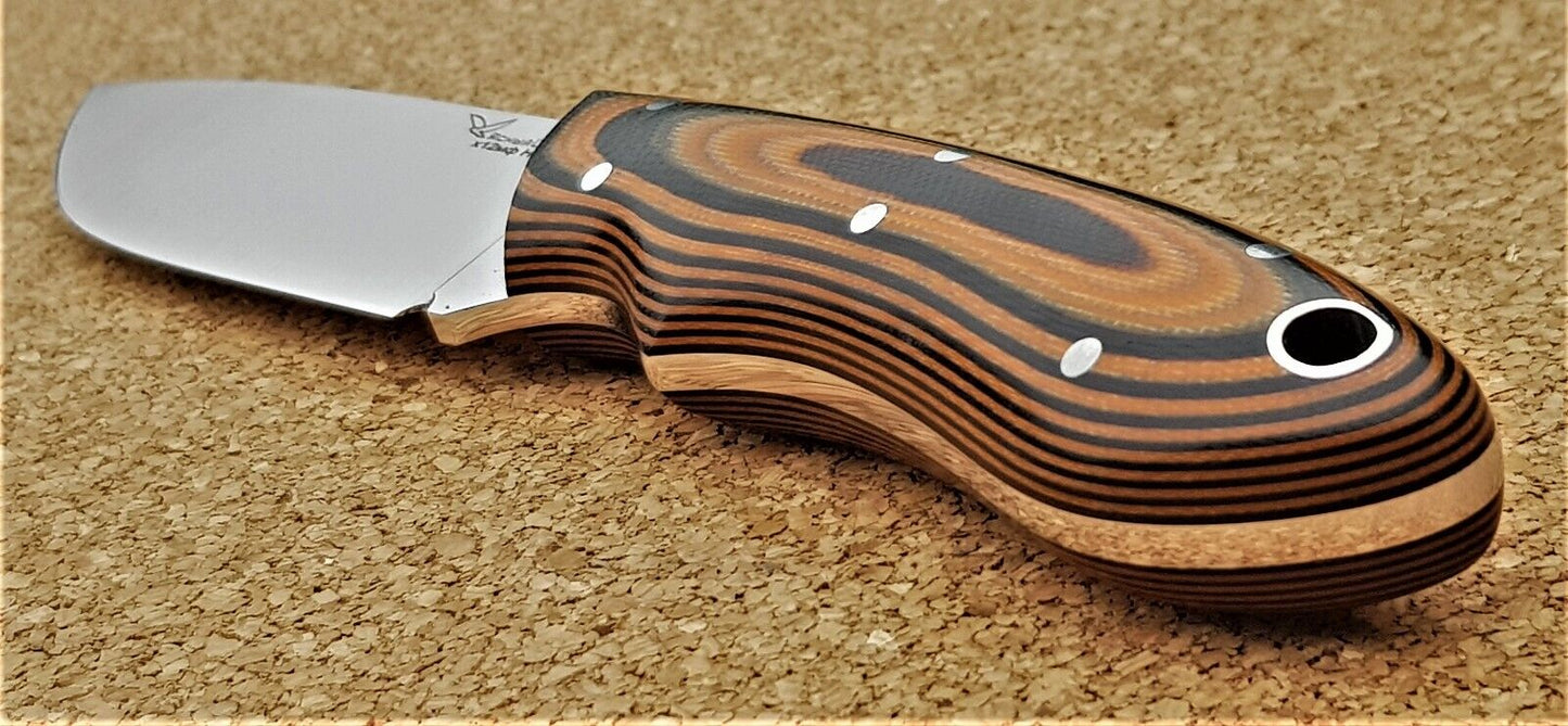 H12MF Full Tang Outdoor Jagd Messer Yasniy Sokol Handarbeit HRC 61 Сова