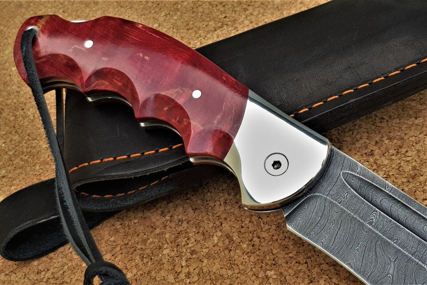 Damast Stahl Outdoor Klappmesser Handarbeit Nazarov Knives Russland HRC62 Орёл