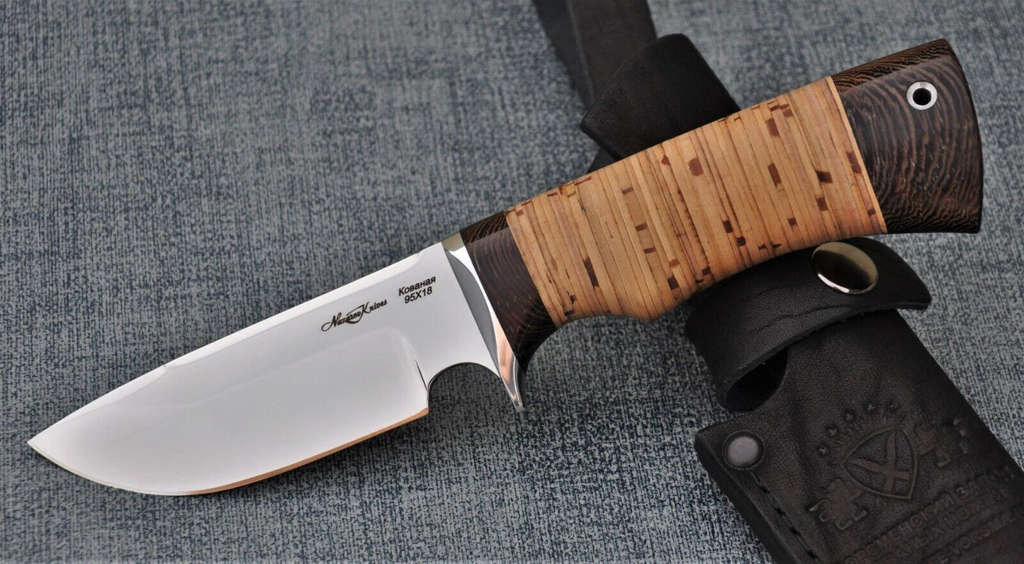 95H18 Stahl Rostfrei Outdoor Jagdmesser Handarbeit Nazarov Knives