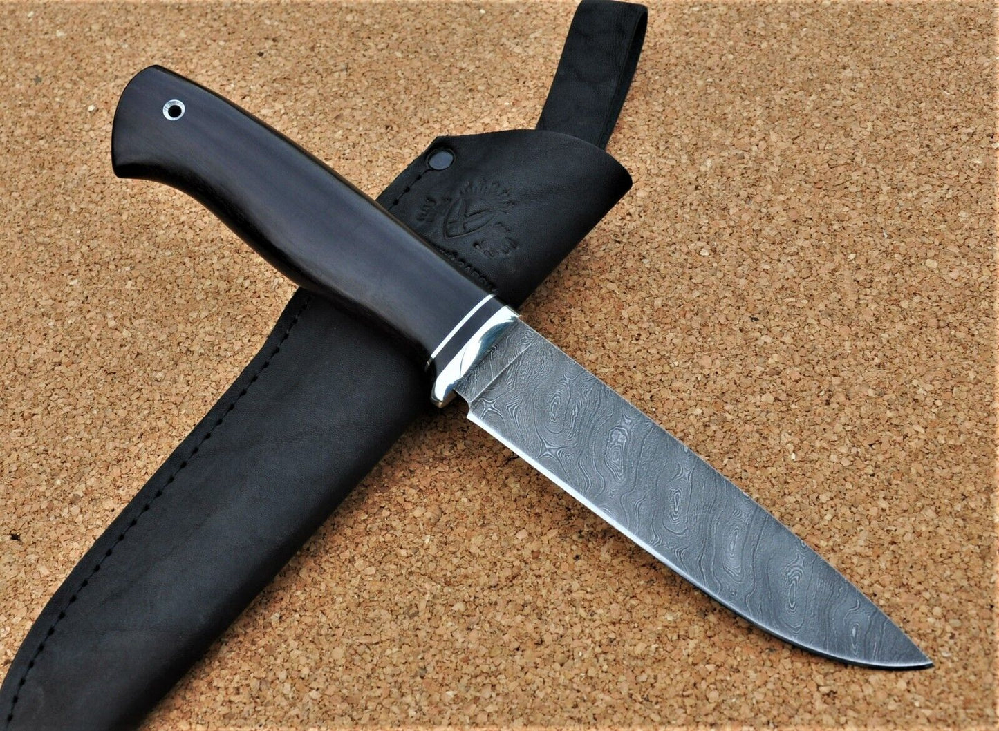 Damaszener Stahl Outdoor Damast Messer Nazarov Knives Handarbeit HRC62 Ягуар