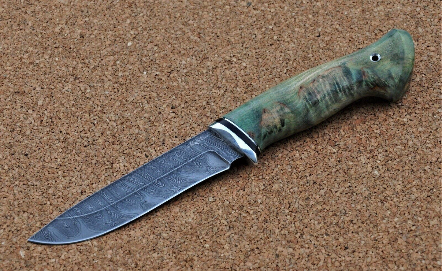 Damaszener Stahl Outdoor Jagd Damast Messer Nazarov Knives Handarbeit HRC62