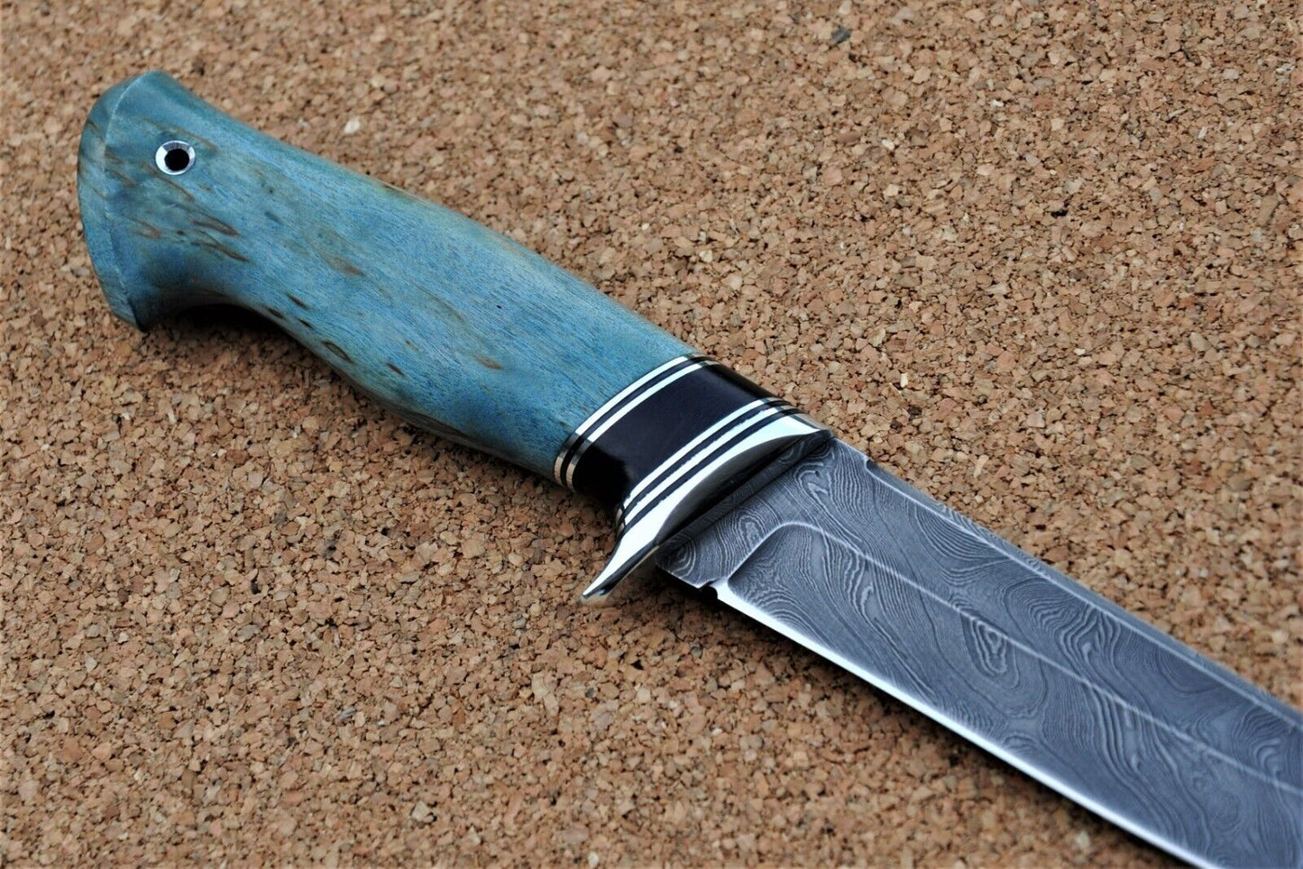 Damaszener Stahl Outdoor Jagd Damast Messer Nazarov Knives Handarbeit HRC62